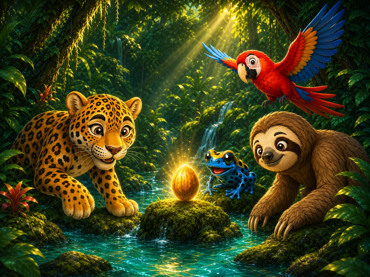 Canopy Quest: Rainforest Rescue - Free Rainforest Puzzle Game game thumbnail