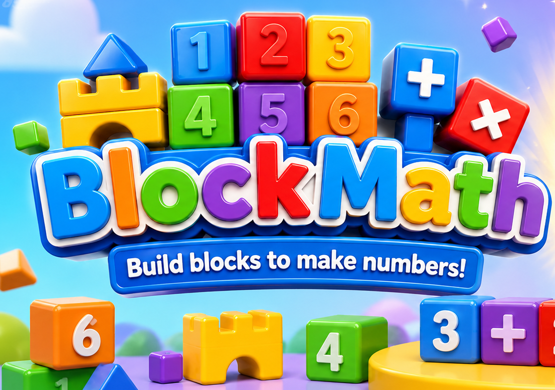 Blockmath - Build Numbers with Blocks | Free Math Game for Kids game thumbnail