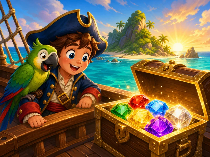 Play Timed Treasure Quest – The Ultimate Educational Gem Matching Adventure! game thumbnail