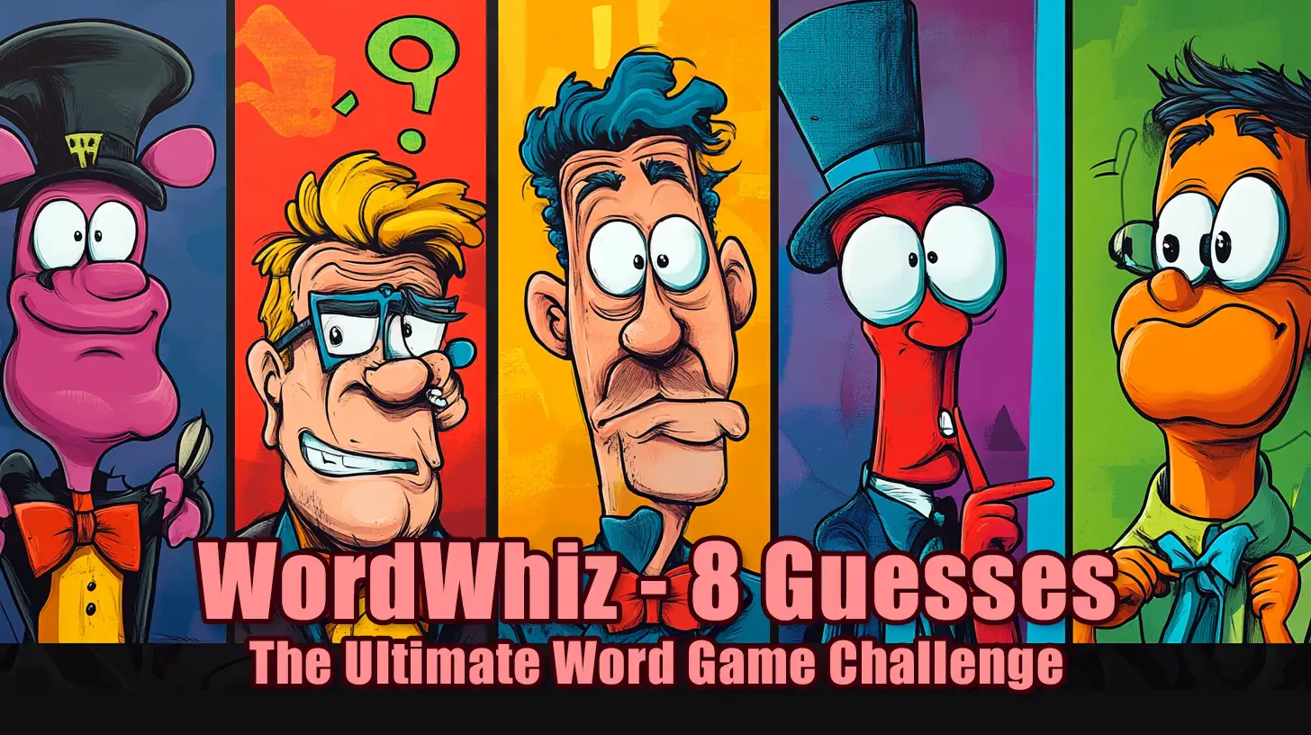 WordWhiz - 8 Guesses: The Ultimate Word Game Challenge game thumbnail